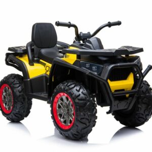 Kinderfahrzeug - Elektro Kinderquad "607" 2x45W, 12V7Ah - Gelb-0
