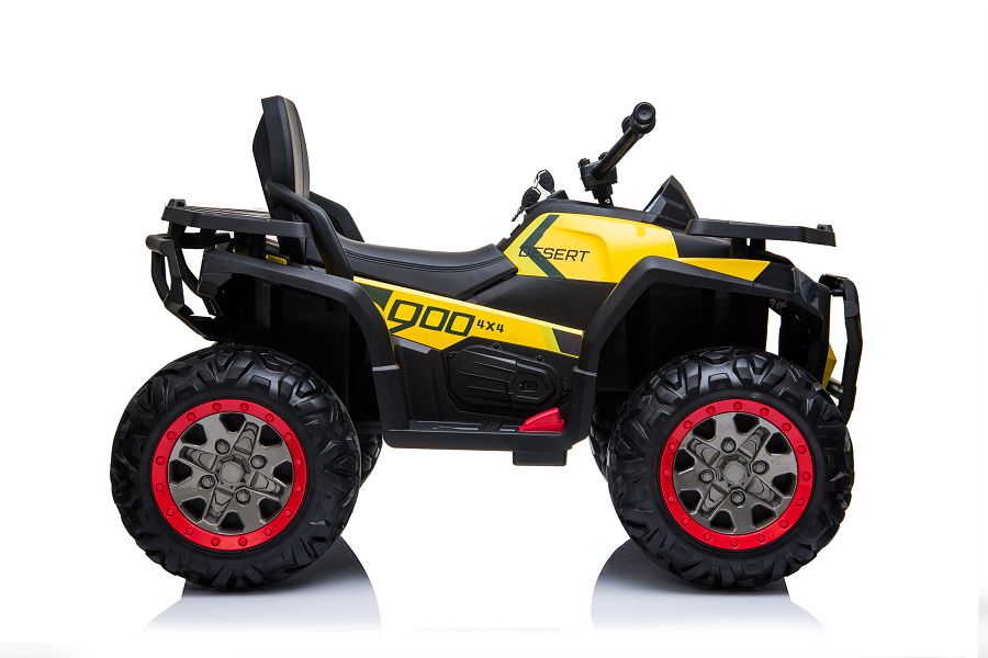 Kinderfahrzeug - Elektro Kinderquad "607" 2x45W, 12V7Ah - Gelb-18040