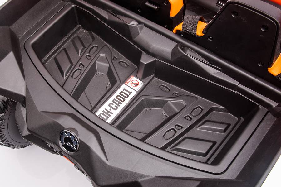 Kinderfahrzeug - Elektro Auto "Can Am" - 12V14A Akku,4x35W Motoren- 2,4Ghz, Allrad+2 Sitzer+Ledersitz+EVA-18163