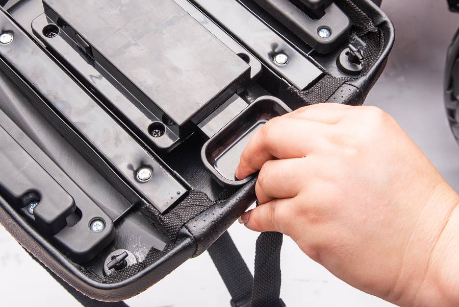 Kinderfahrzeug - Elektro Auto "Can Am" - 12V14A Akku,4x35W Motoren- 2,4Ghz, Allrad+2 Sitzer+Ledersitz+EVA-18165