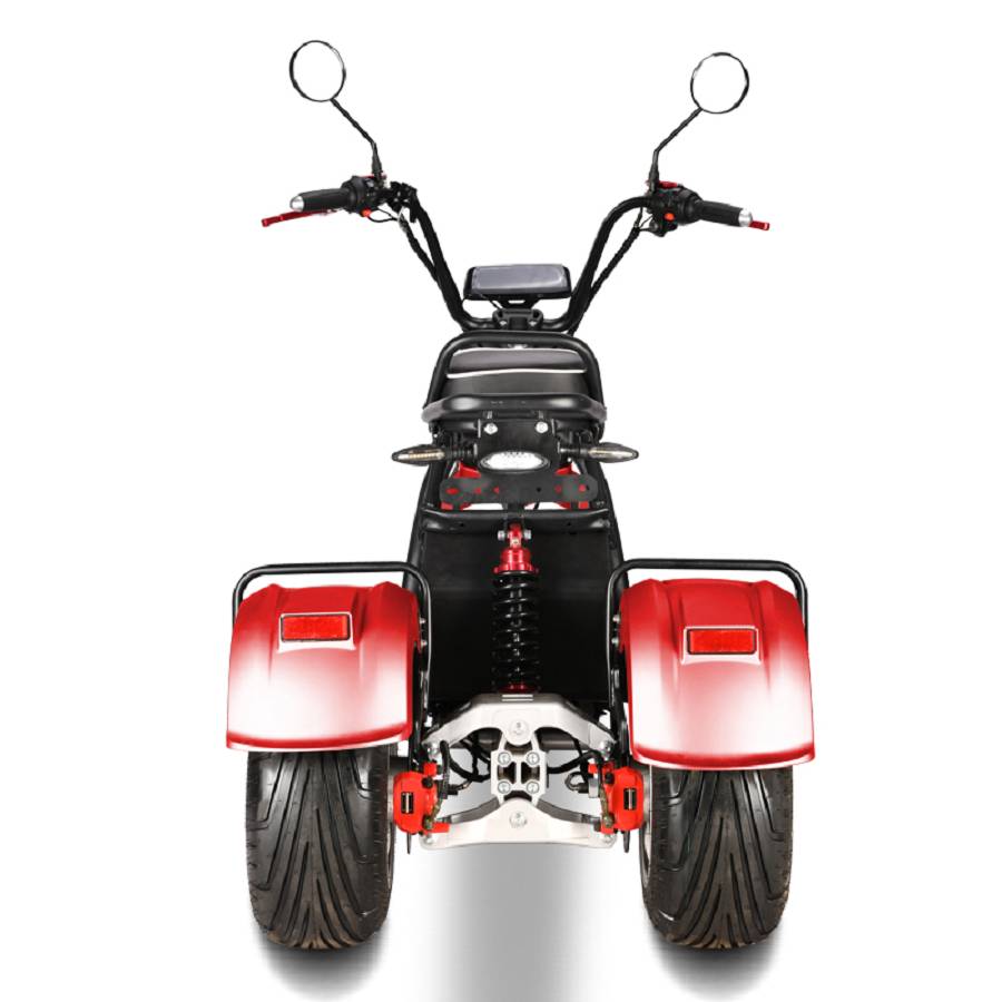 E-Scooter Trike mit Straßenzulassung und drei Räder Trike HM7 - ca. 70km Reichweite, 2 Motoren | 60V | 4000W | 2 x 20AH Akkus-18179