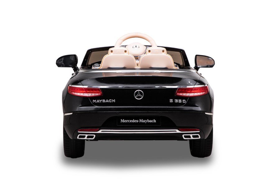 Kinderfahrzeug - Elektro Auto "Mercedes S650 Maybach" - lizenziert - 12V7AH Akku + 2,4Ghz+Ledersitz+EVA-18367