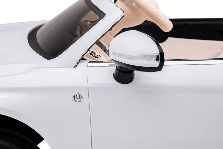 Kinderfahrzeug - Elektro Auto "Mercedes S650 Maybach" - lizenziert - 12V7AH Akku + 2,4Ghz+Ledersitz+EVA-18359