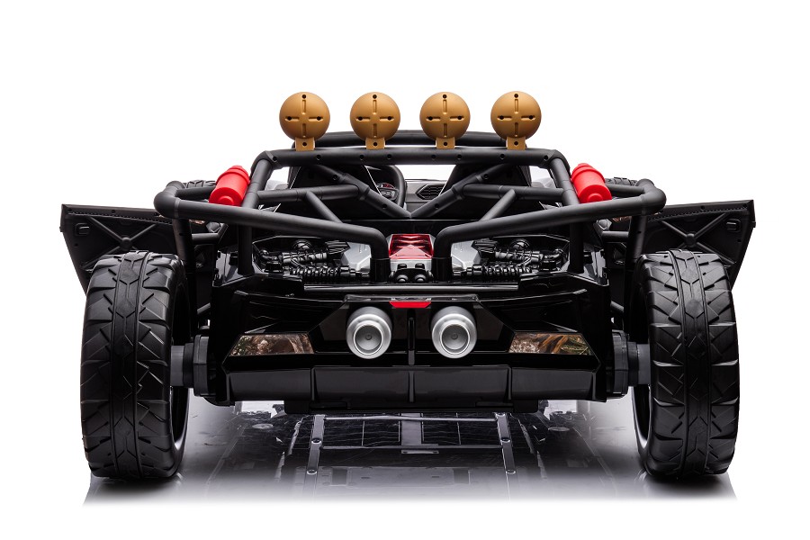 Elektro Kinderauto "Buggy 168" - 24V Akku,2x 200W Motoren- 2,4Ghz, Allrad+MP3 + Ledersitz + EVA-18486