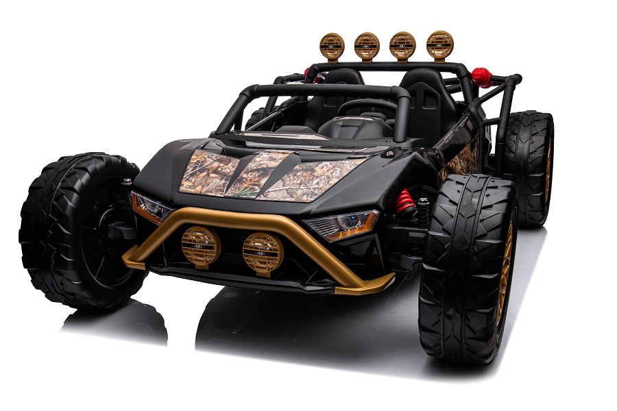 Elektro Kinderauto "Buggy 168" - 24V Akku,2x 200W Motoren- 2,4Ghz, Allrad+MP3 + Ledersitz + EVA-18492