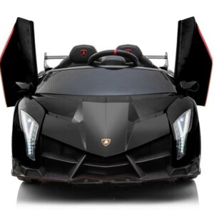 Kinderfahrzeug - Elektro Auto "Lamborghini Veneno 615B" - lizenziert - 12V7AH, 4 Motoren- 2,4Ghz Fernsteuerung, MP3, Ledersitz+EVA-0