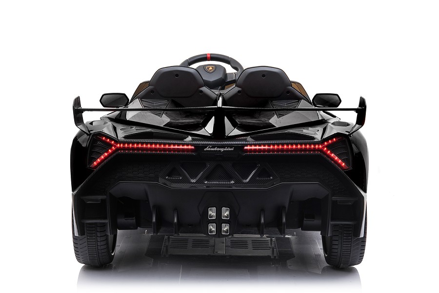Kinderfahrzeug - Elektro Auto "Lamborghini Veneno 615B" - lizenziert - 12V7AH, 4 Motoren- 2,4Ghz Fernsteuerung, MP3, Ledersitz+EVA-18407