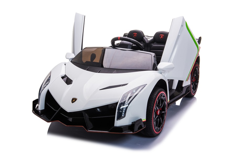 Kinderfahrzeug - Elektro Auto "Lamborghini Veneno 615B" - lizenziert - 12V7AH, 4 Motoren- 2,4Ghz Fernsteuerung, MP3, Ledersitz+EVA-18410