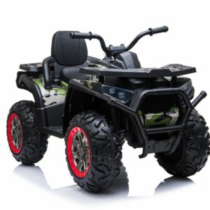 Kinderfahrzeug - Elektro Kinderquad "607" 2x45W, 12V7Ah - Camouflage-0