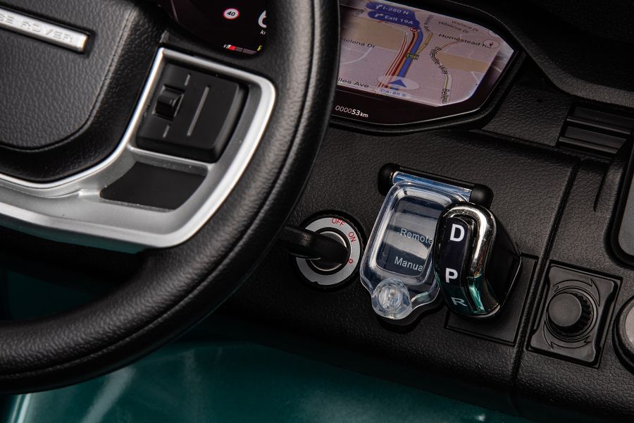 Kinderfahrzeug - Elektro Auto "Land Rover Range Rover" 2 Sitzer - 12V14AH, 4 Motoren- 2,4Ghz, Bluetooth, Ledersitz+EVA+Lackiert-18616