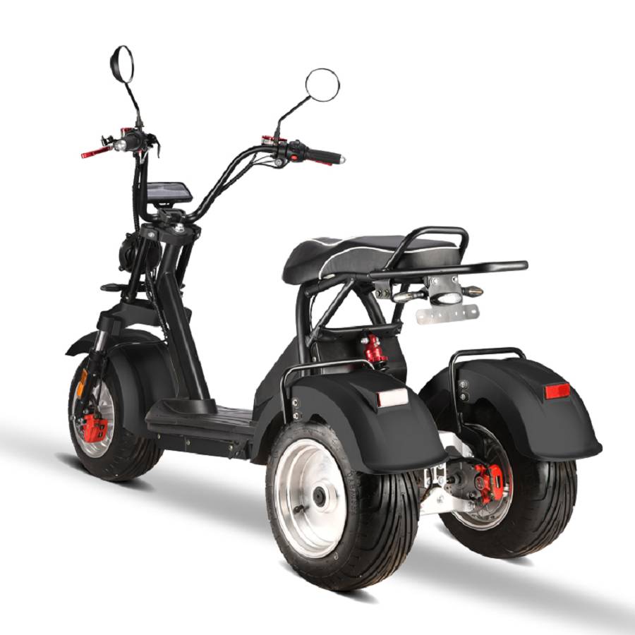 E-Scooter Trike mit Straßenzulassung und drei Räder Trike HM7 Off-Road - ca. 70km Reichweite, 2 Motoren | 60V | 4000W | 2 x 20AH Akkus-18650